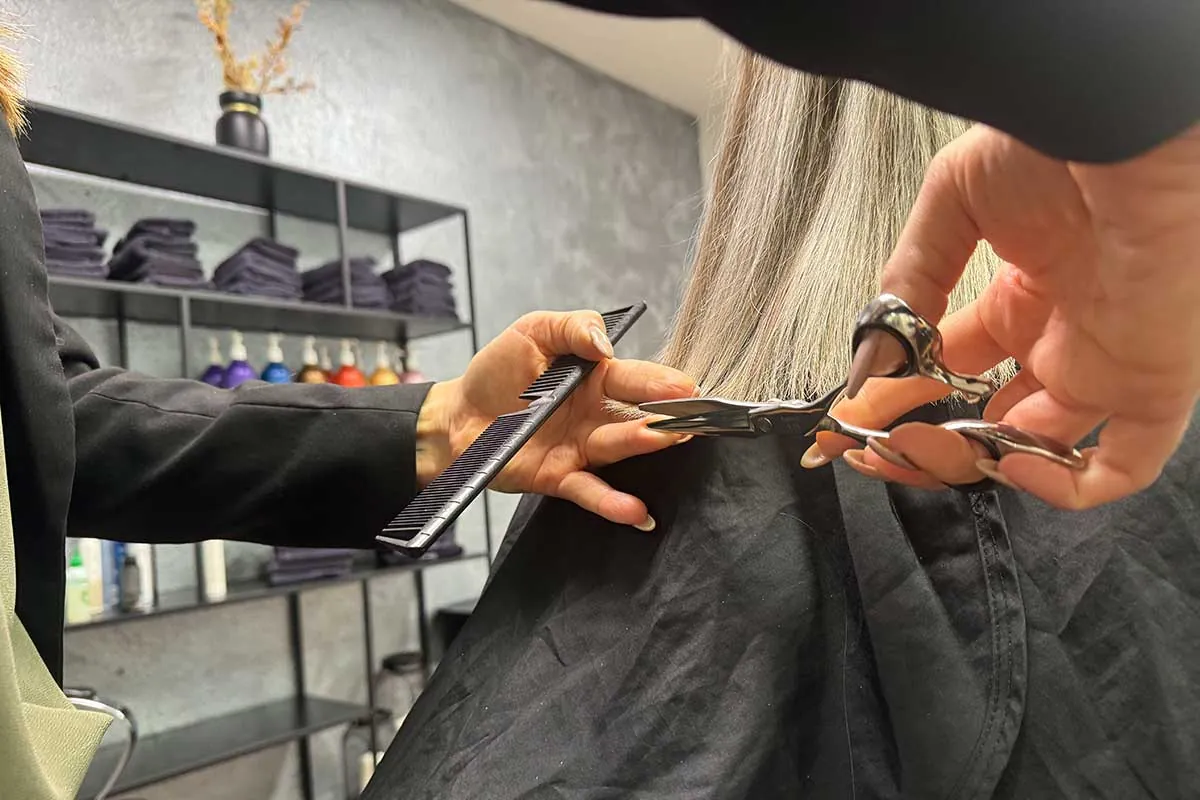 Haare schneiden
