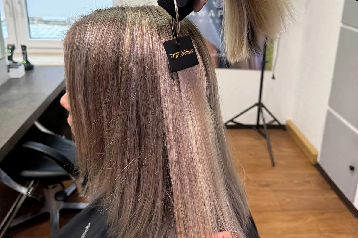 Richtige Haarfarbe
